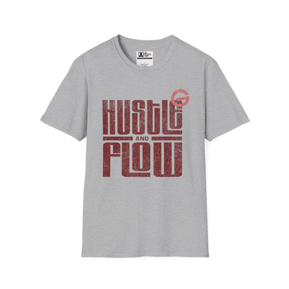 Hustle Flow Motivational Streetwear Tee