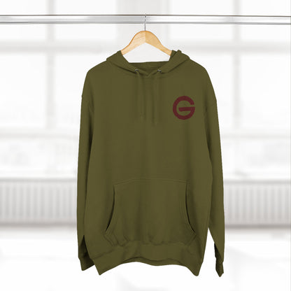 Minimalist 'G' Logo Hoodie Three-Panel