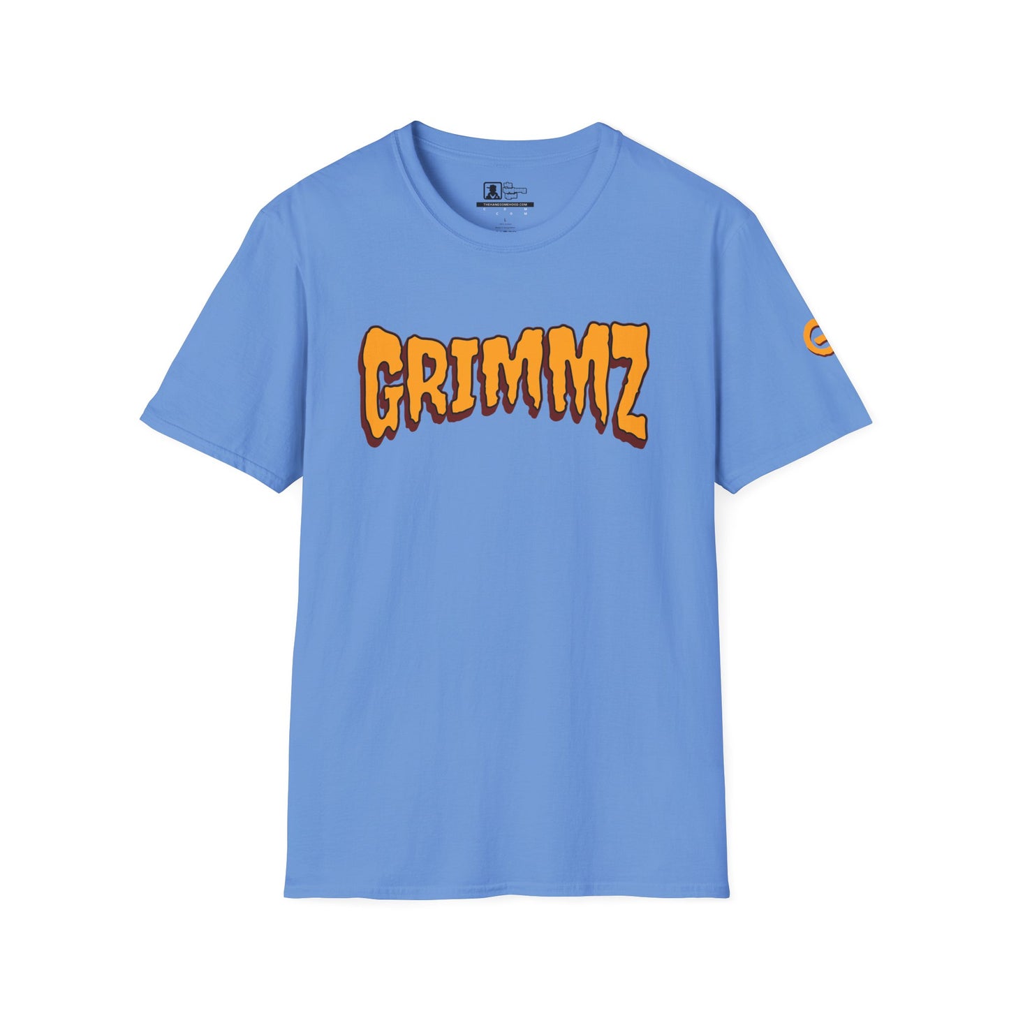 Grimmz Orange Drip Logo T-Shirt
