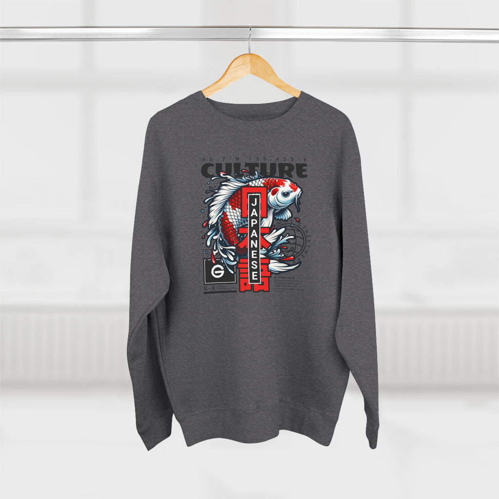 Japanese Koi Culture Crewneck Sweatshirt