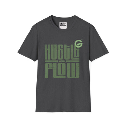 Hustle and Flow T-Shirt — Vintage Green Graphic Tee