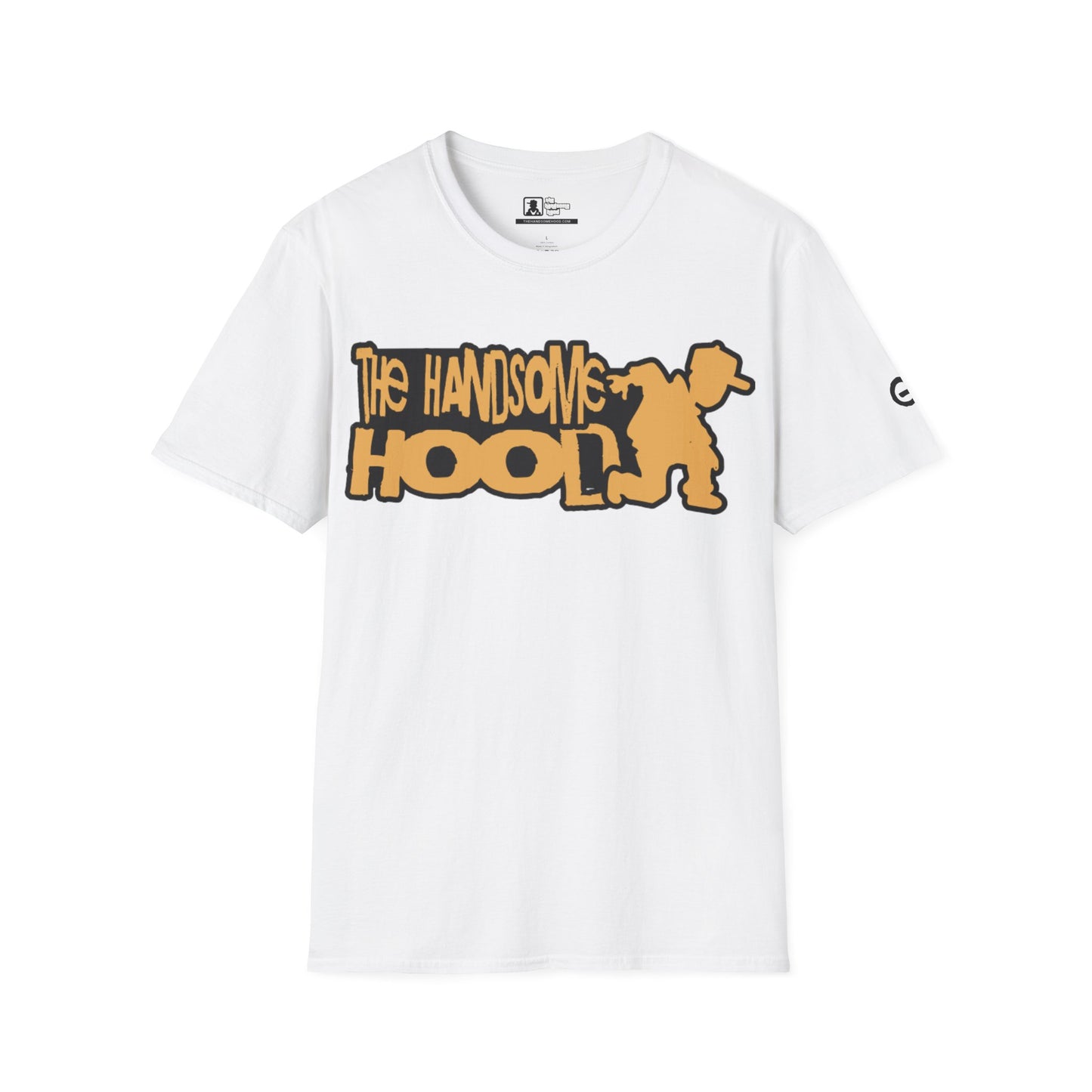 Handsomeschool Graphic T‑Shirt — 'The Handsome Hool' Retro Mascot Tee