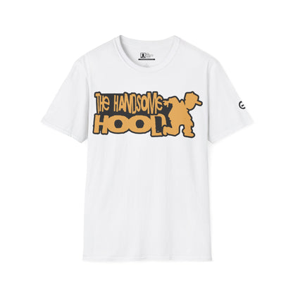 Handsomeschool Graphic T‑Shirt — 'The Handsome Hool' Retro Mascot Tee