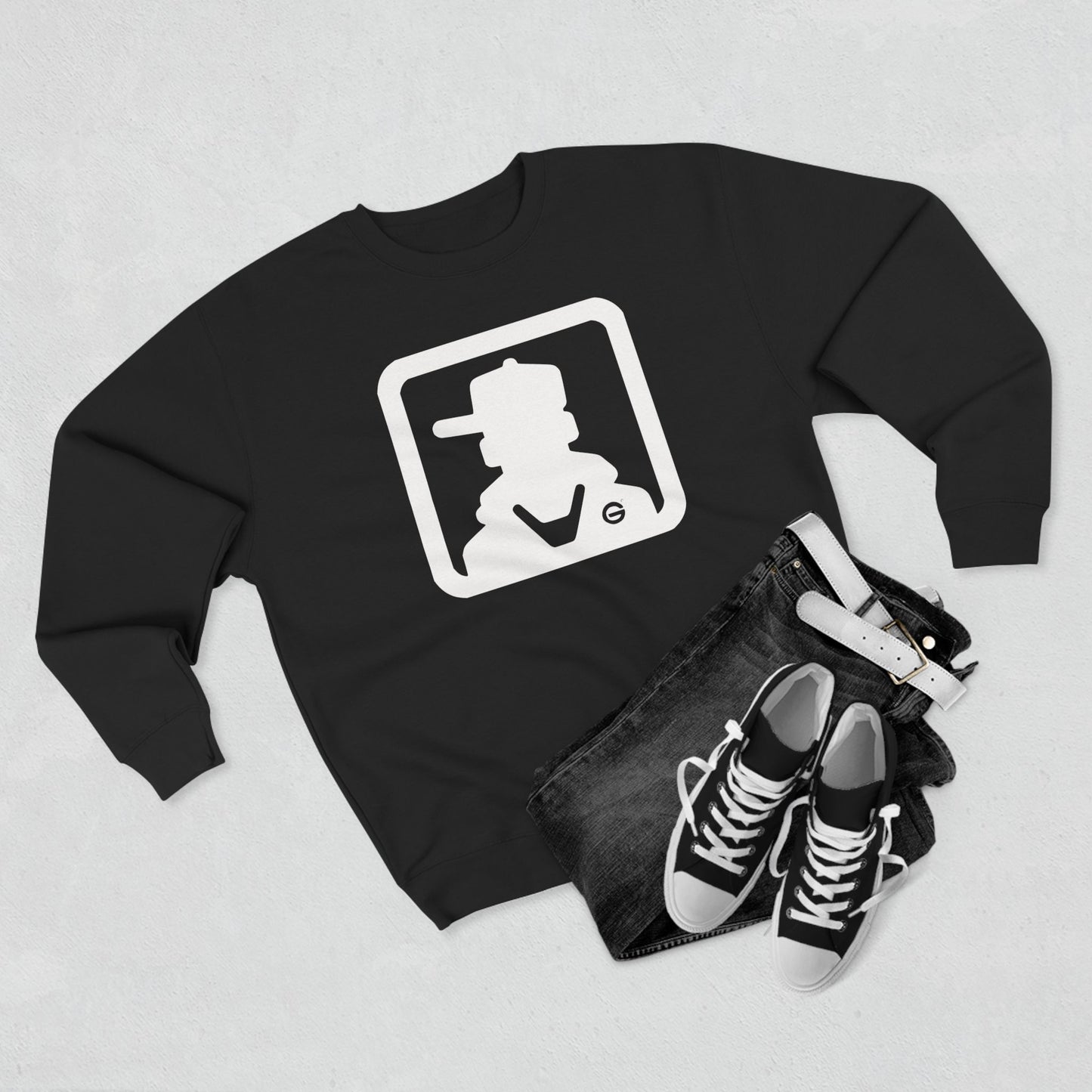 Sheriff Badge Western Crewneck Pullover
