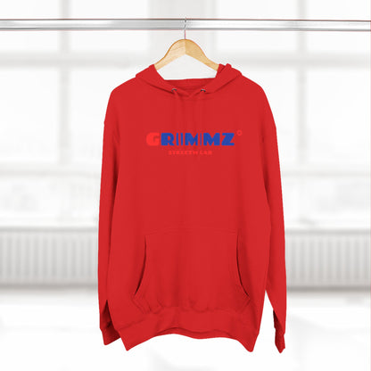 GRIIMZ Bold Red Blue Hoodie