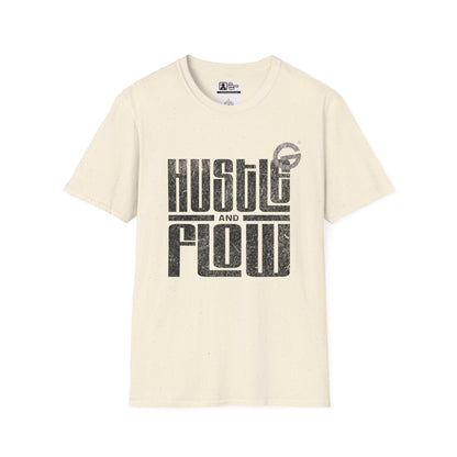 Hustle Flow Motivational Streetwear Tee