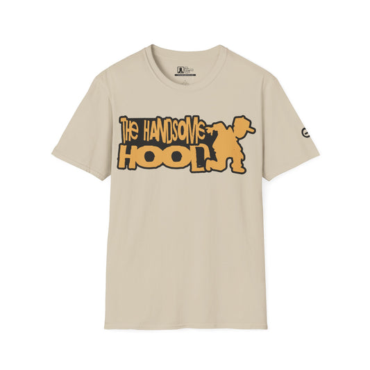 Handsomeschool Graphic T‑Shirt — 'The Handsome Hool' Retro Mascot Tee