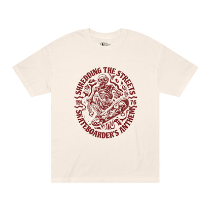 Skate Anthem Shredding Streets Tee