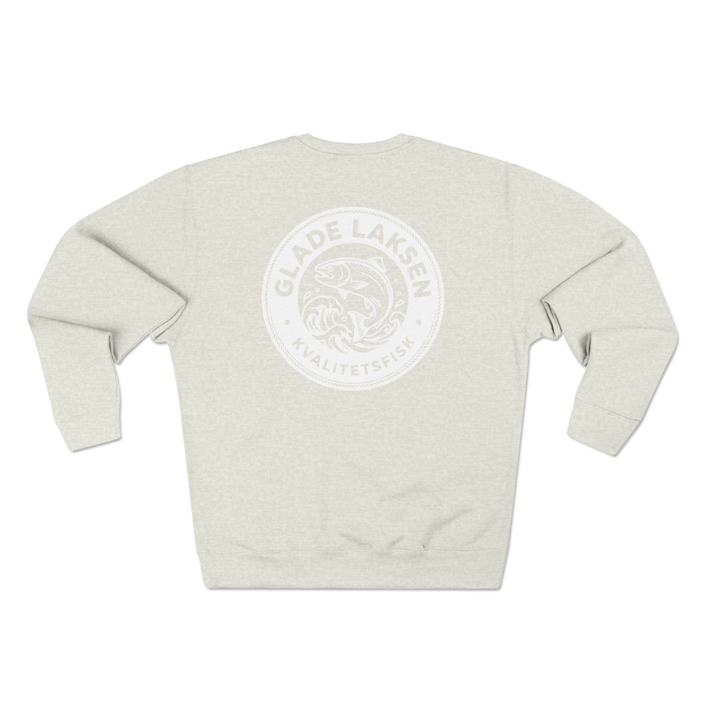 Glade Laksen Scandinavian Fishing Sweatshirt