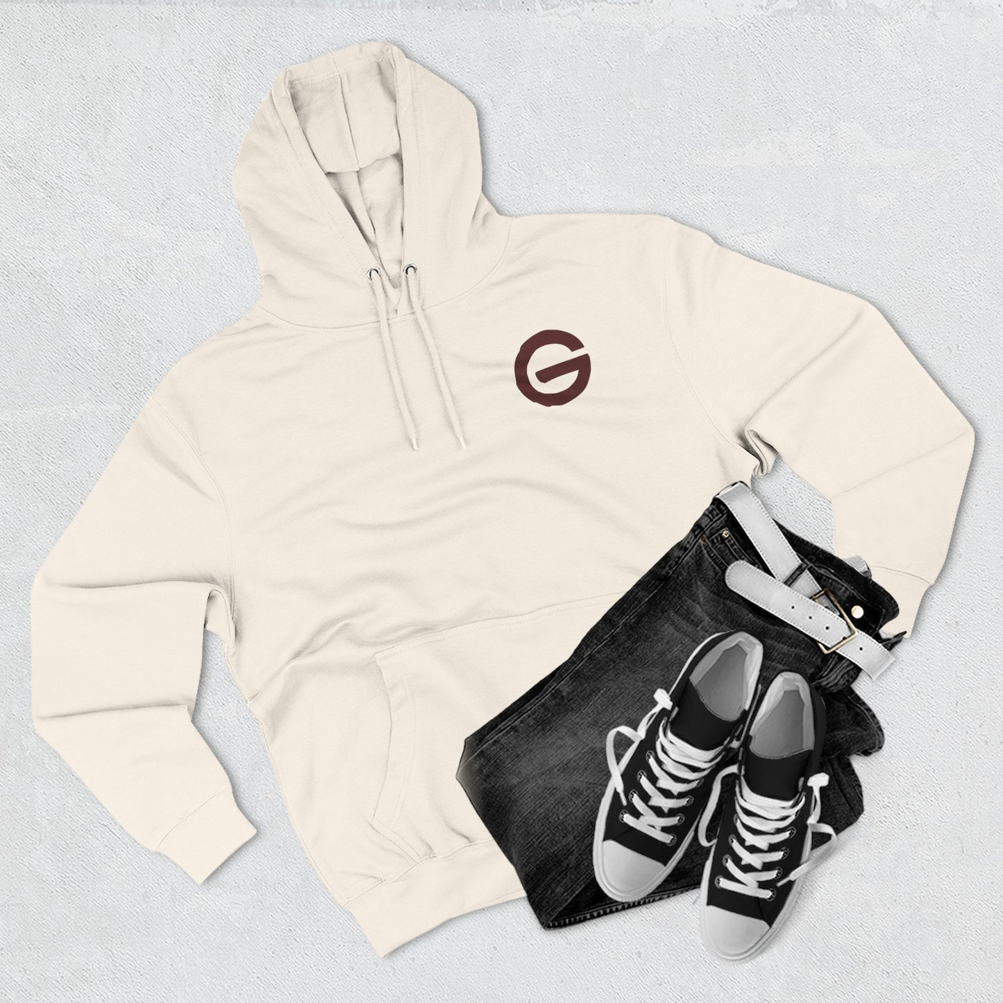 Hustle Flow Graphic Fleece Hoodie