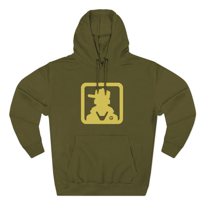 Gold Cowboy Western Hoodie Pullover