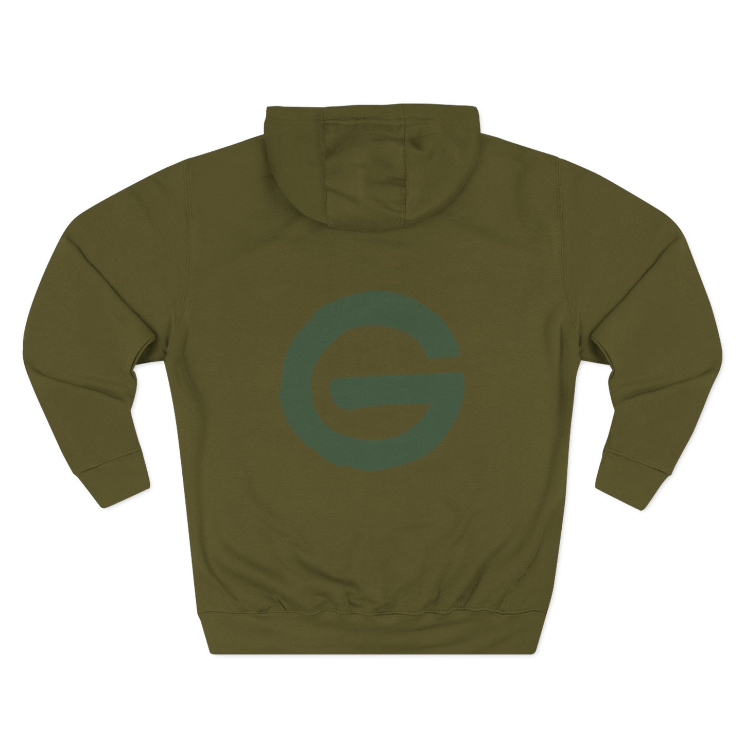 Minimalist Green 'G' Logo Hoodie