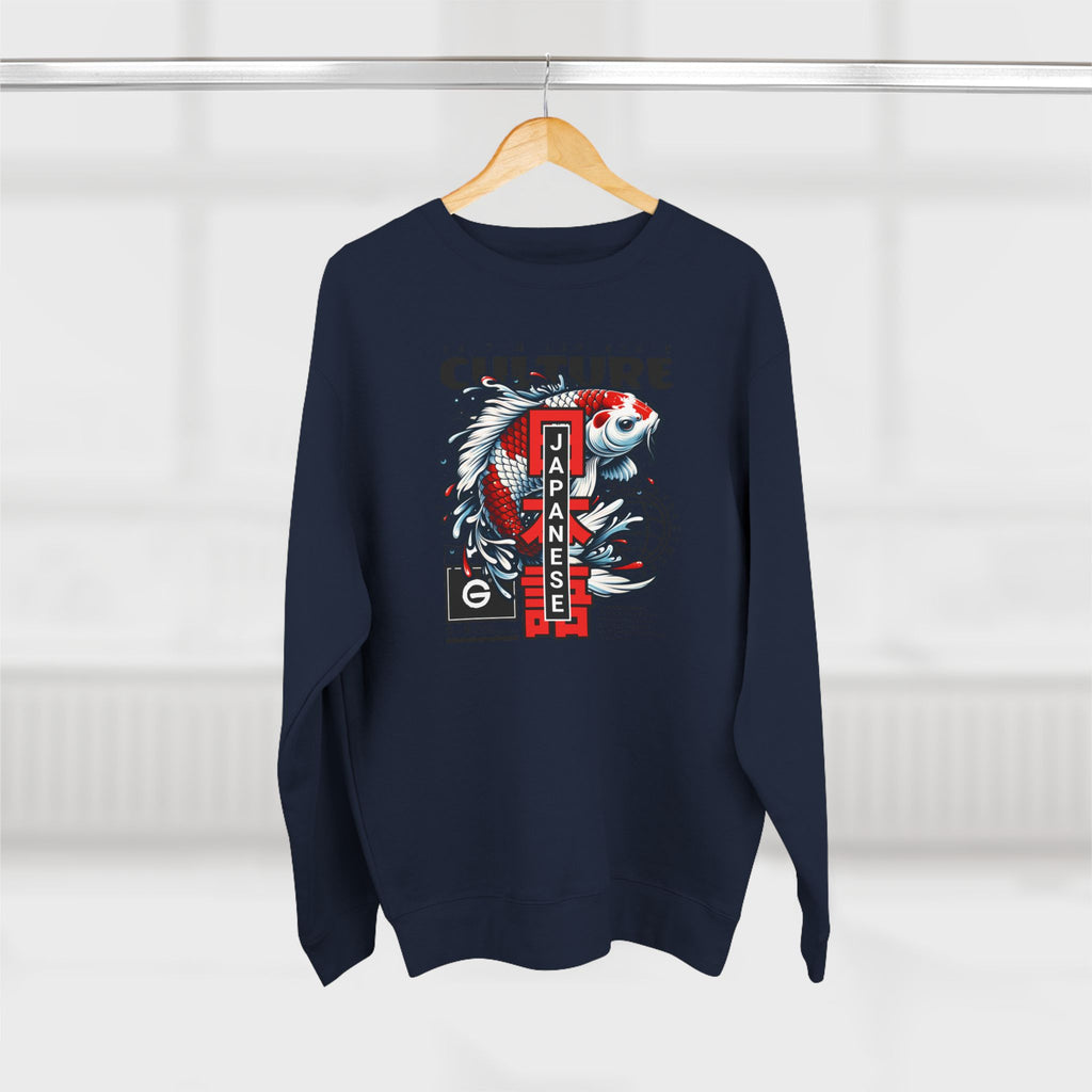 Japanese Koi Culture Crewneck Sweatshirt