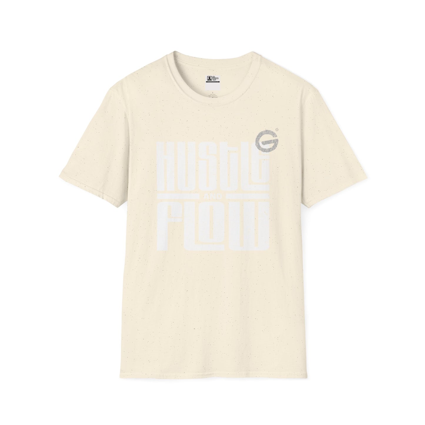 Hustle Flow Motivational Graphic Tee