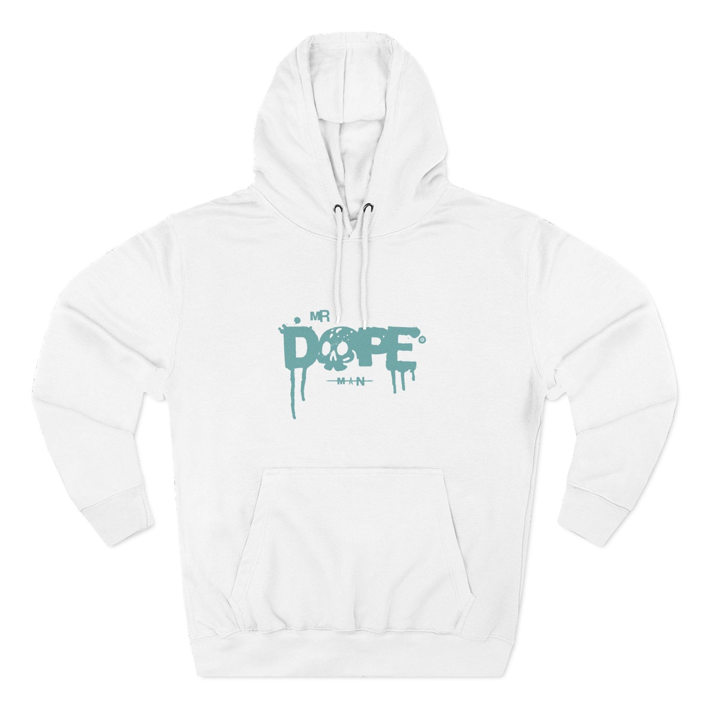 Dope Skull Fleece Hoodie Graphic Streetwear