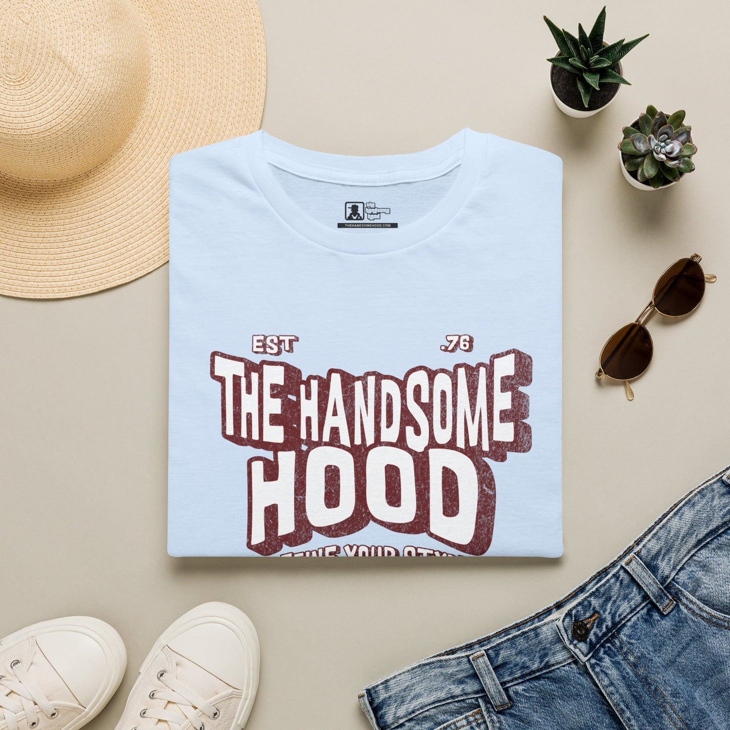 The Handsome Hood Graphic T-Shirt