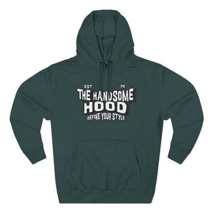 Handsome Hood Retro Script Hoodie