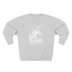 Great Wave Crewneck Sweatshirt — Hokusai-Inspired Wave Graphic