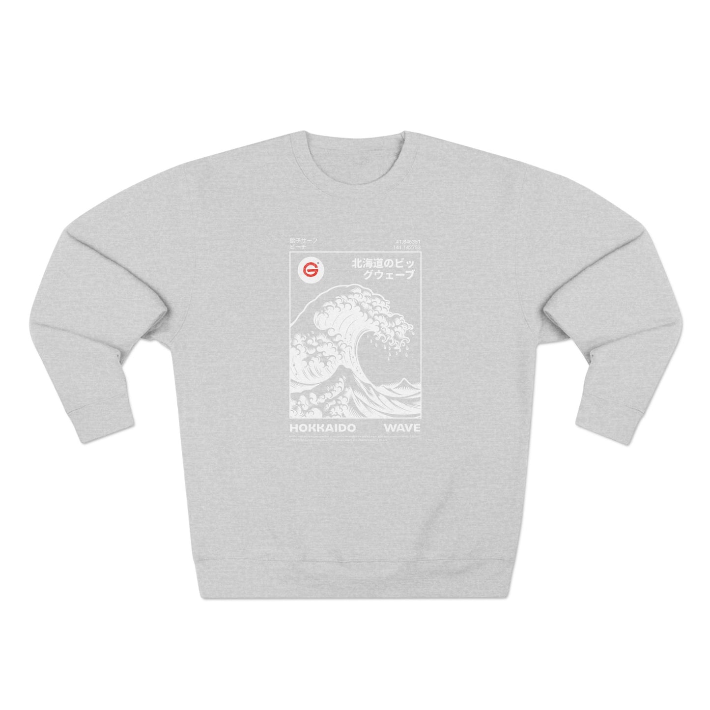 Hokusai Great Wave Crewneck Sweatshirt