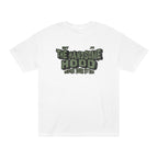 The Handsome Hood Tee — Vintage Military Green Graphic T-Shirt