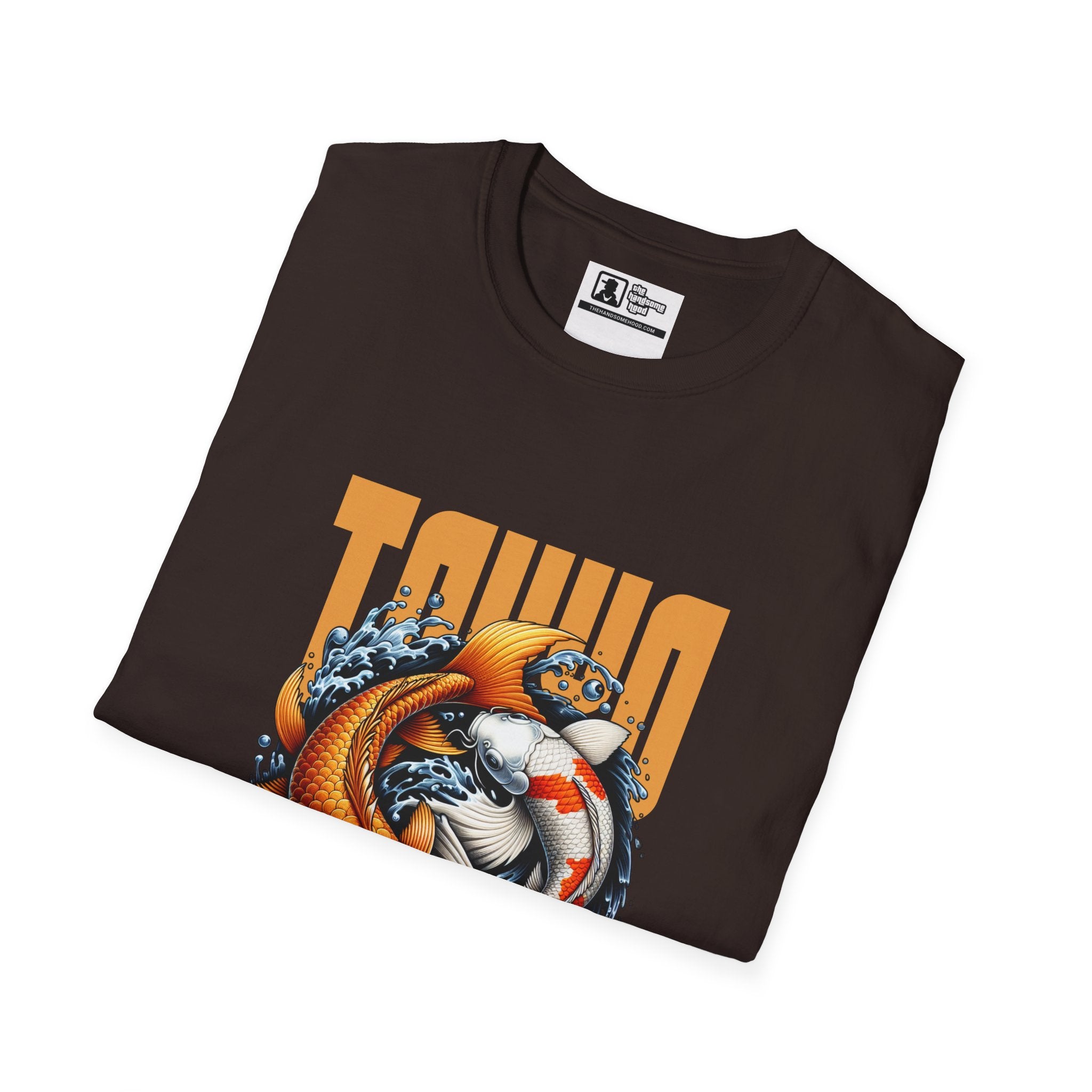 Tokyo Koi Graphic T-Shirt — Retro Japanese Fish Design