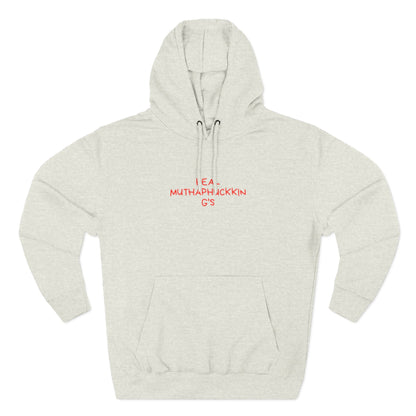 Red Brushstroke G Logo Hoodie