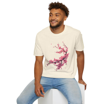 Cherry Blossom Tee — Pink Sakura Floral T-Shirt