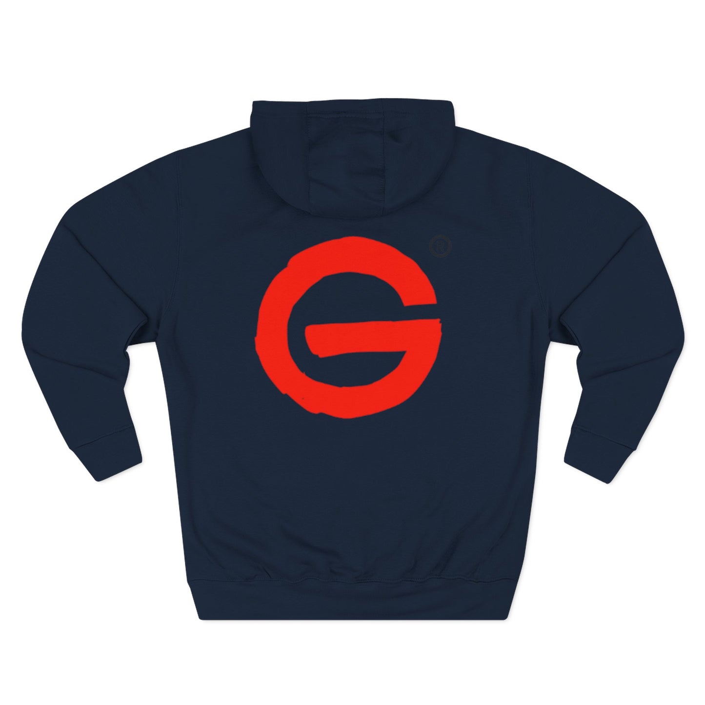 Red Brushstroke G Logo Hoodie