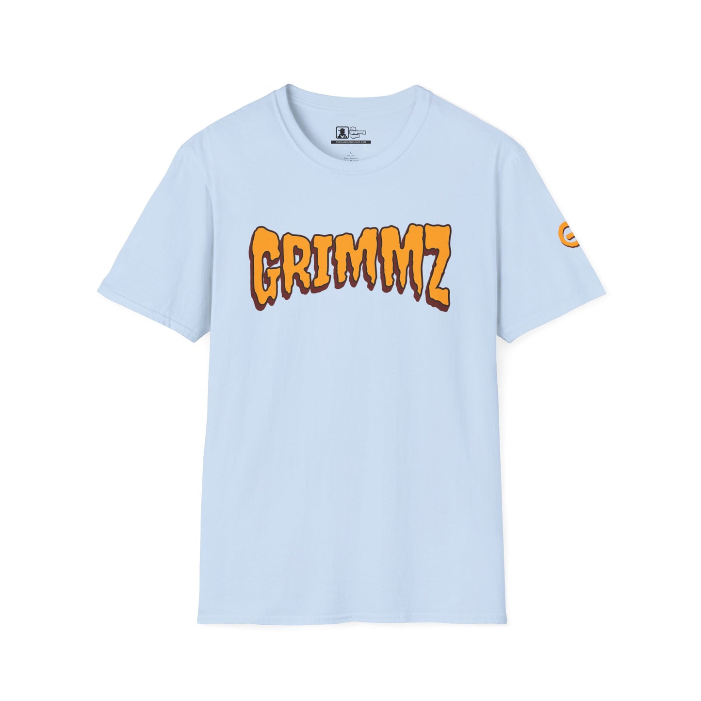 Grimmz Orange Drip Logo T-Shirt