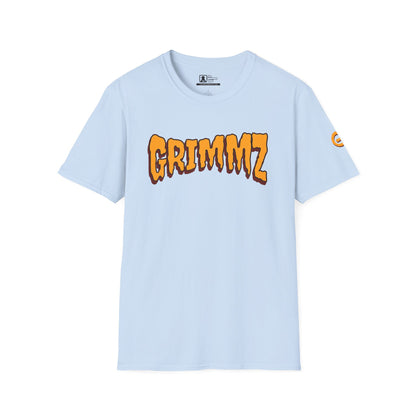 Grimmz Orange Drip Logo T-Shirt