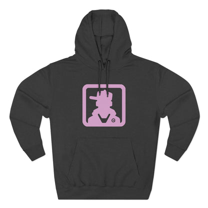Pastel Pink Cat Hoodie