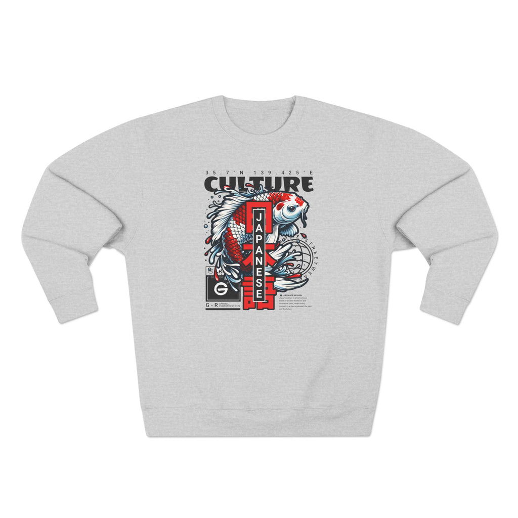 Japanese Koi Culture Crewneck Sweatshirt