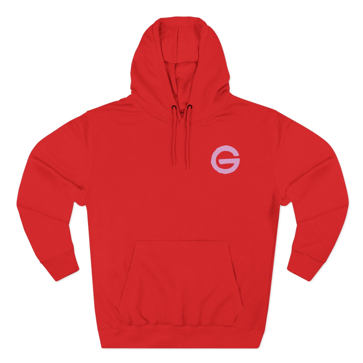 Minimalist Pink G Logo Hoodie