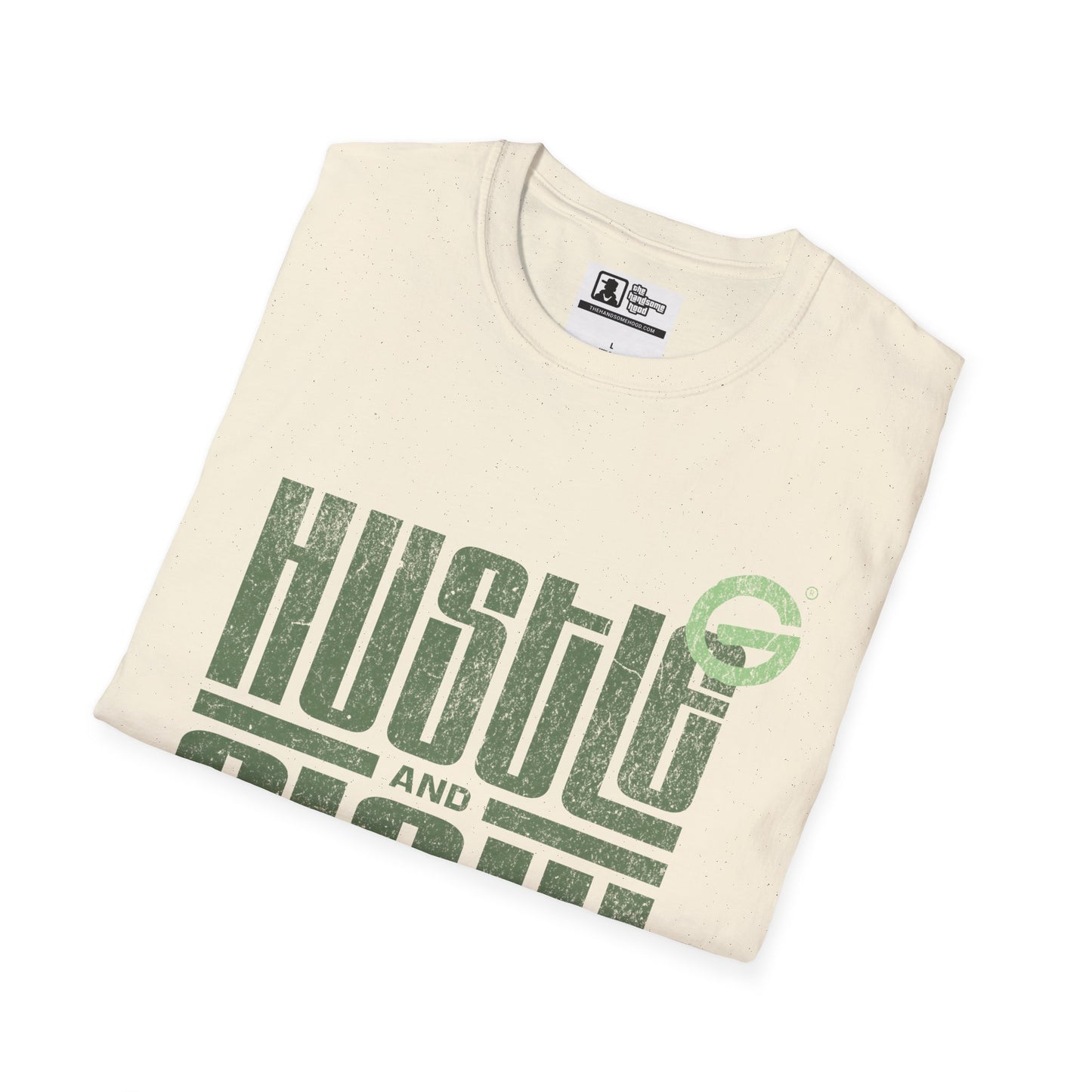 Hustle and Flow T-Shirt — Vintage Green Graphic Tee