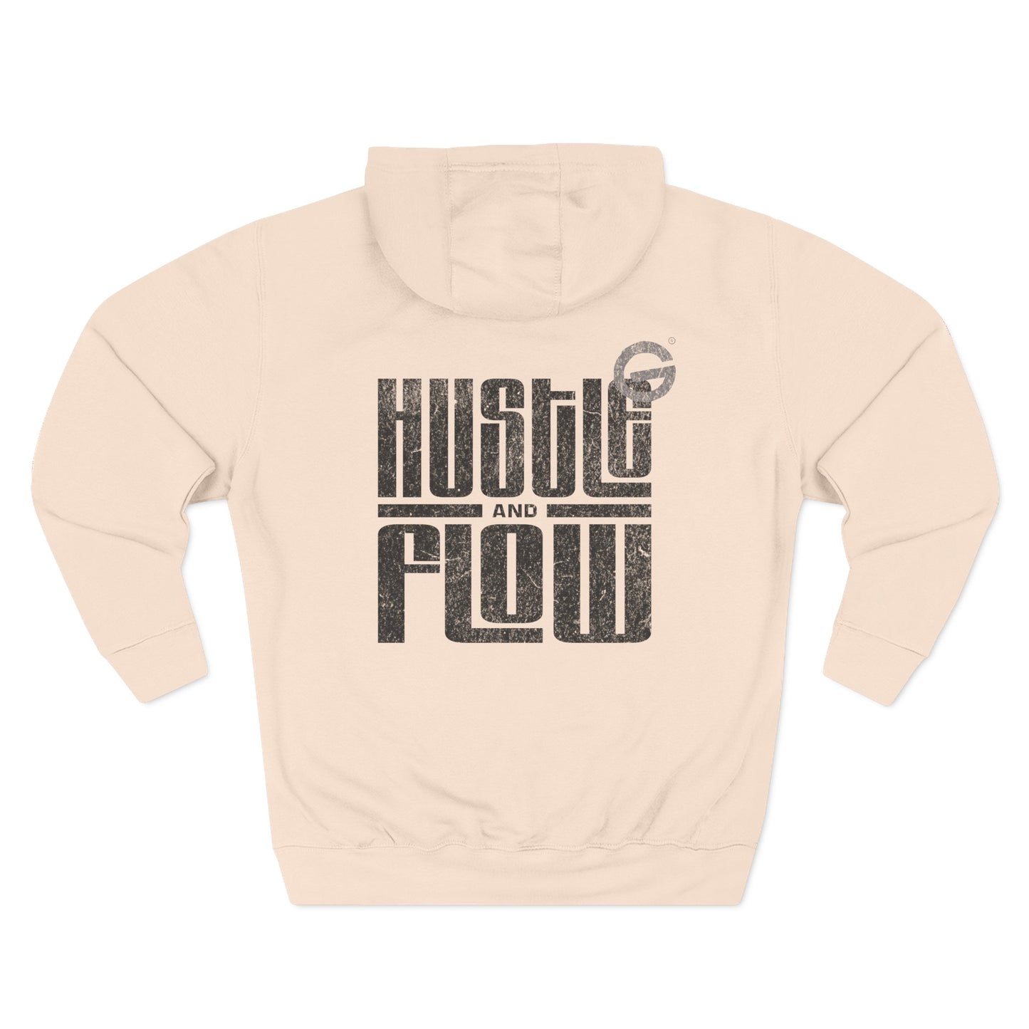 Hustle Flow Motivational Fleece Hoodie