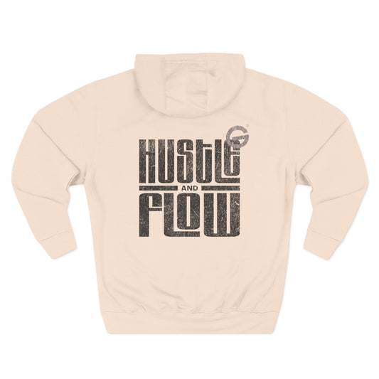 Hustle Flow Motivational Fleece Hoodie