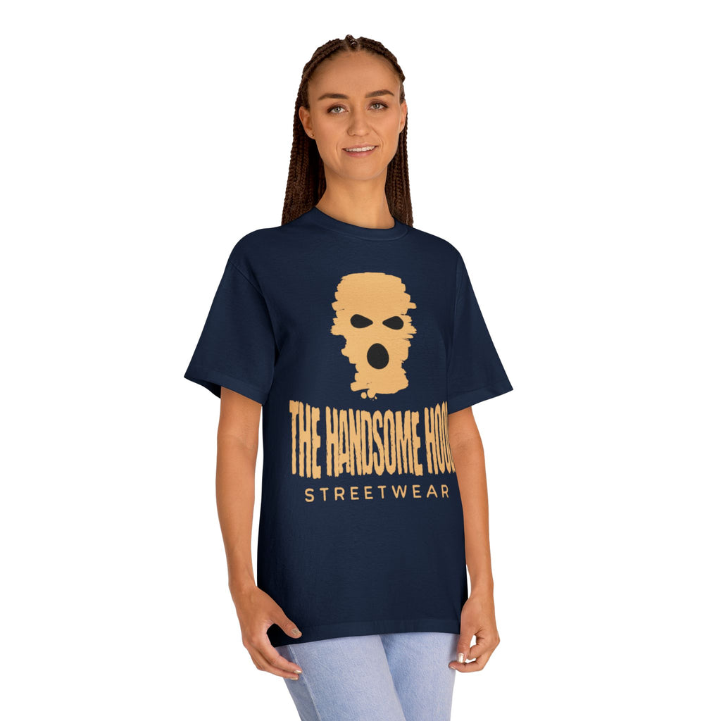 Streetwear Tee — "The Handsome Hood" Graphic T-Shirt