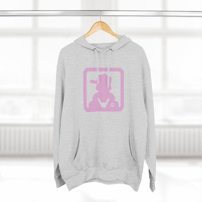 Pastel Pink Cat Hoodie