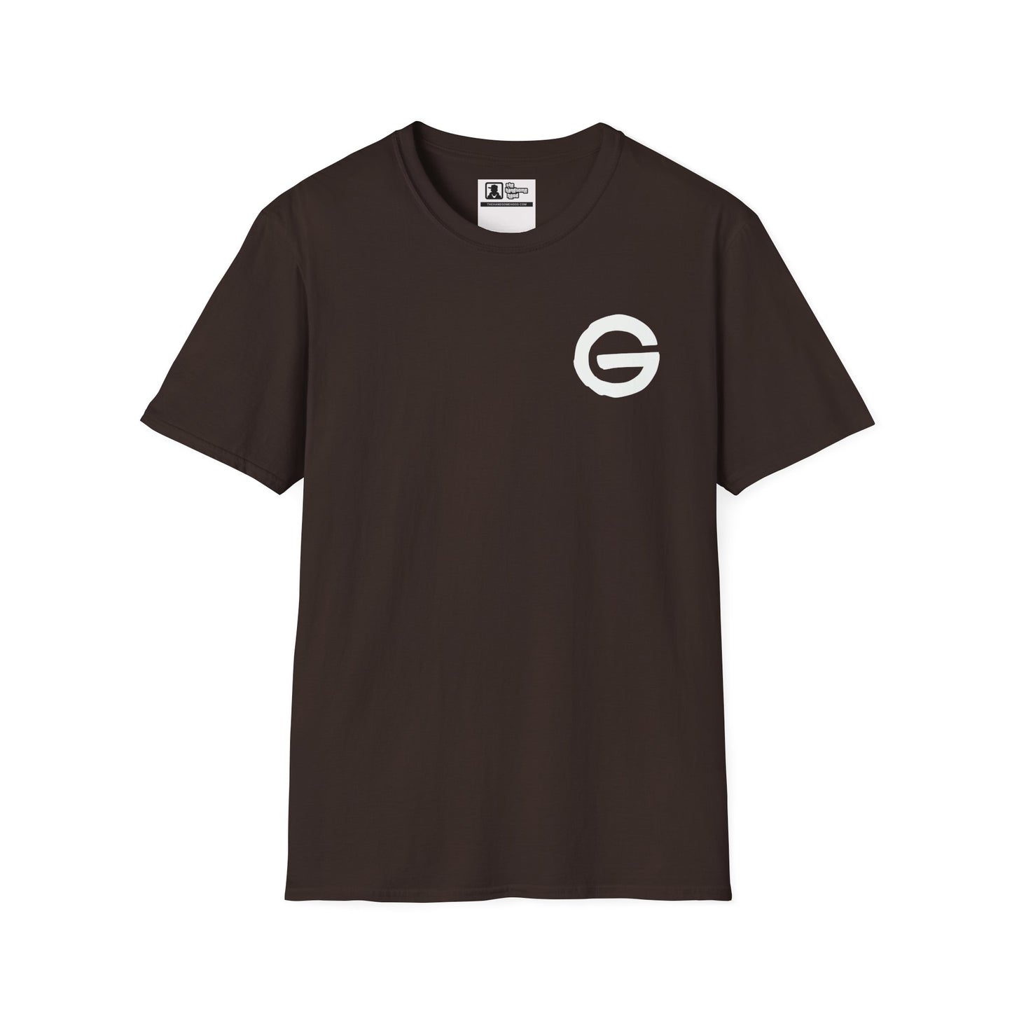 Plain White T-Shirt Minimal Crew Neck Tee
