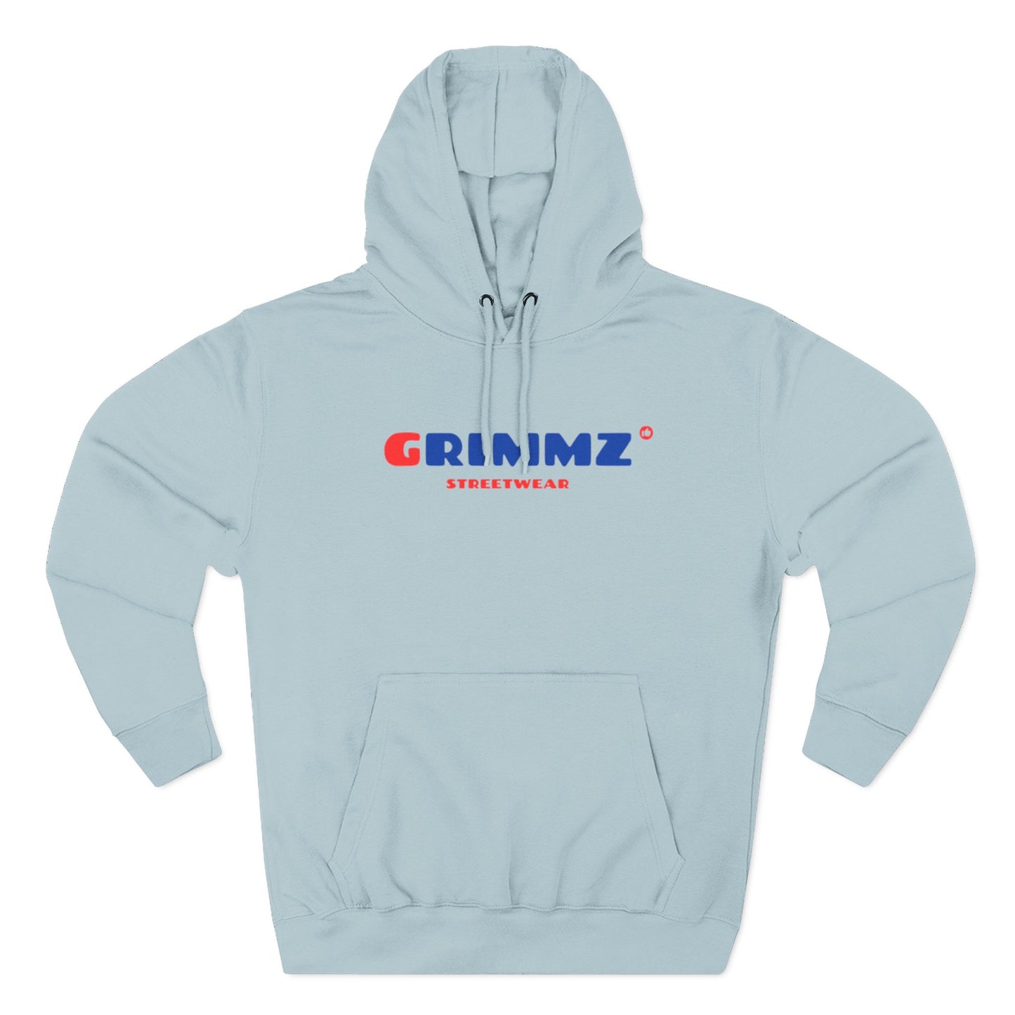 GRIIMZ Bold Red Blue Hoodie
