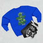 Dreams Cost Money Crewneck Sweatshirt – Green Graffiti Money Graphic