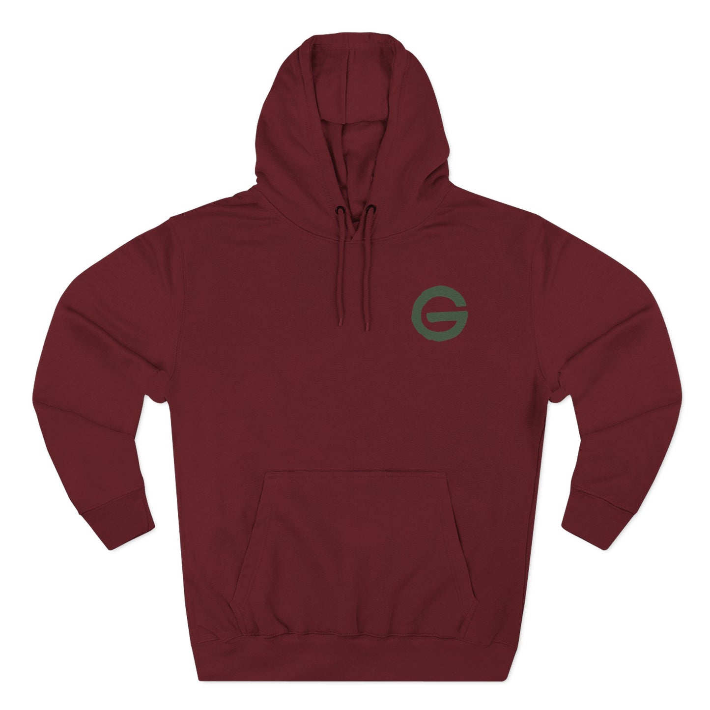Minimalist Green 'G' Logo Hoodie