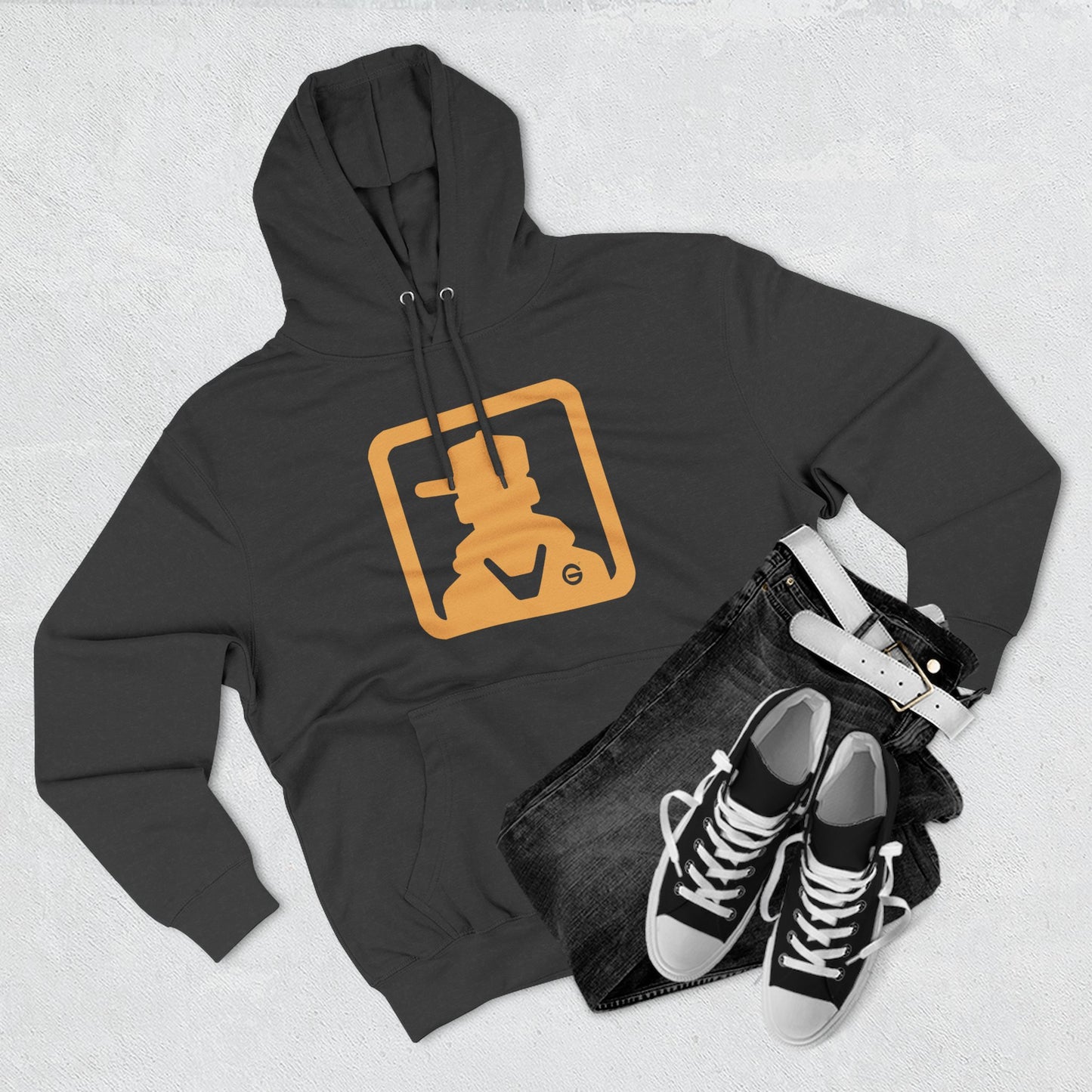 Western Cowboy Silhouette Hoodie