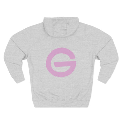 Minimalist Pink G Logo Hoodie