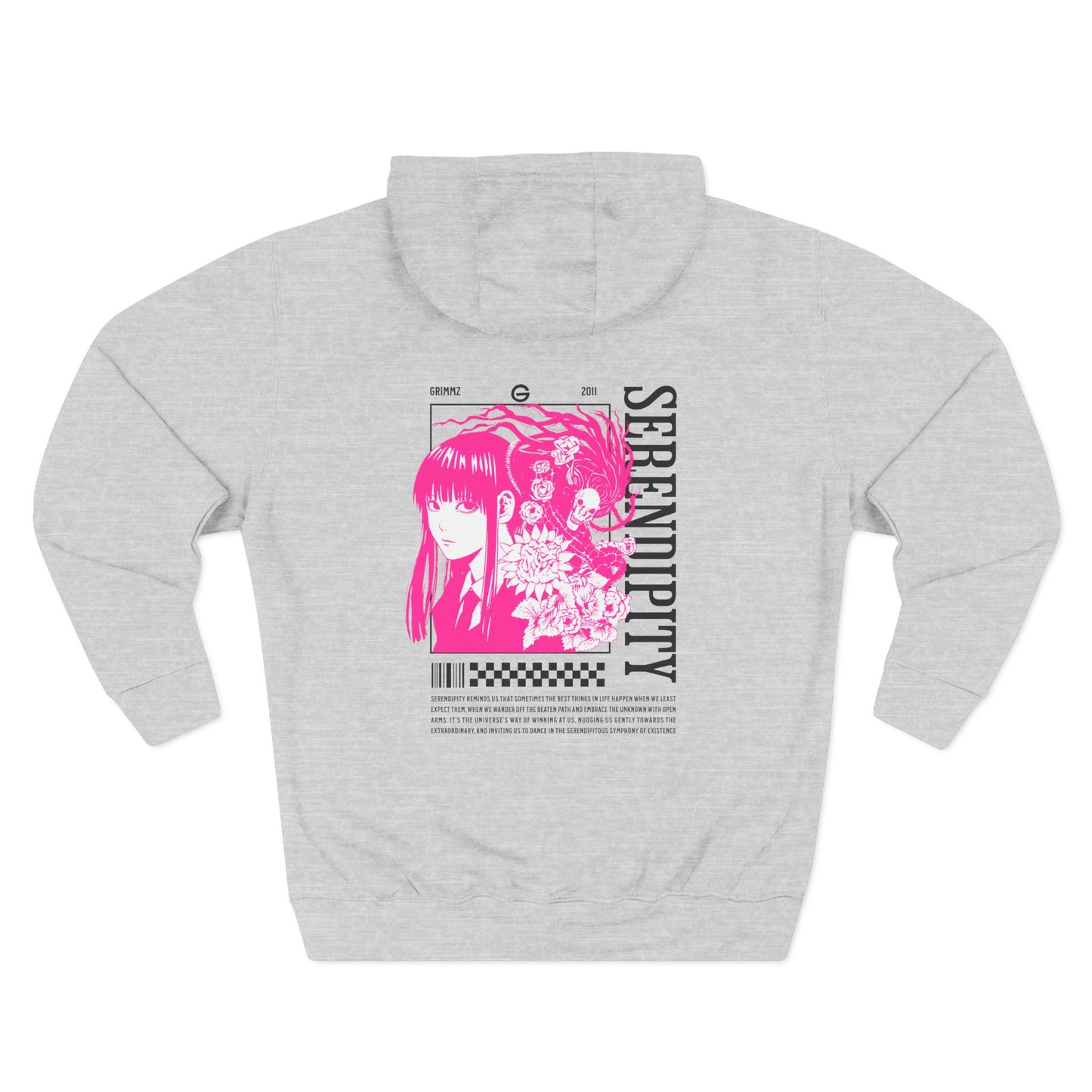 Serendipity Pink Anime Hoodie