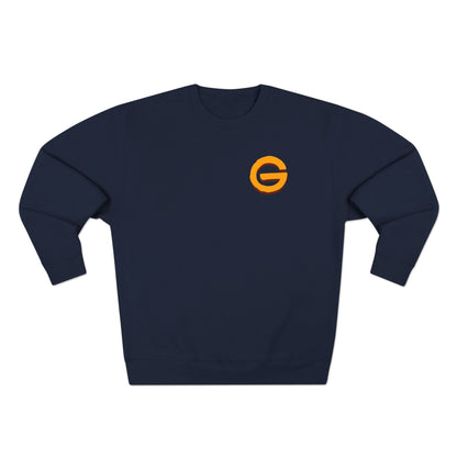 GRIMMYZ Skull Skateboard Crewneck Sweatshirt