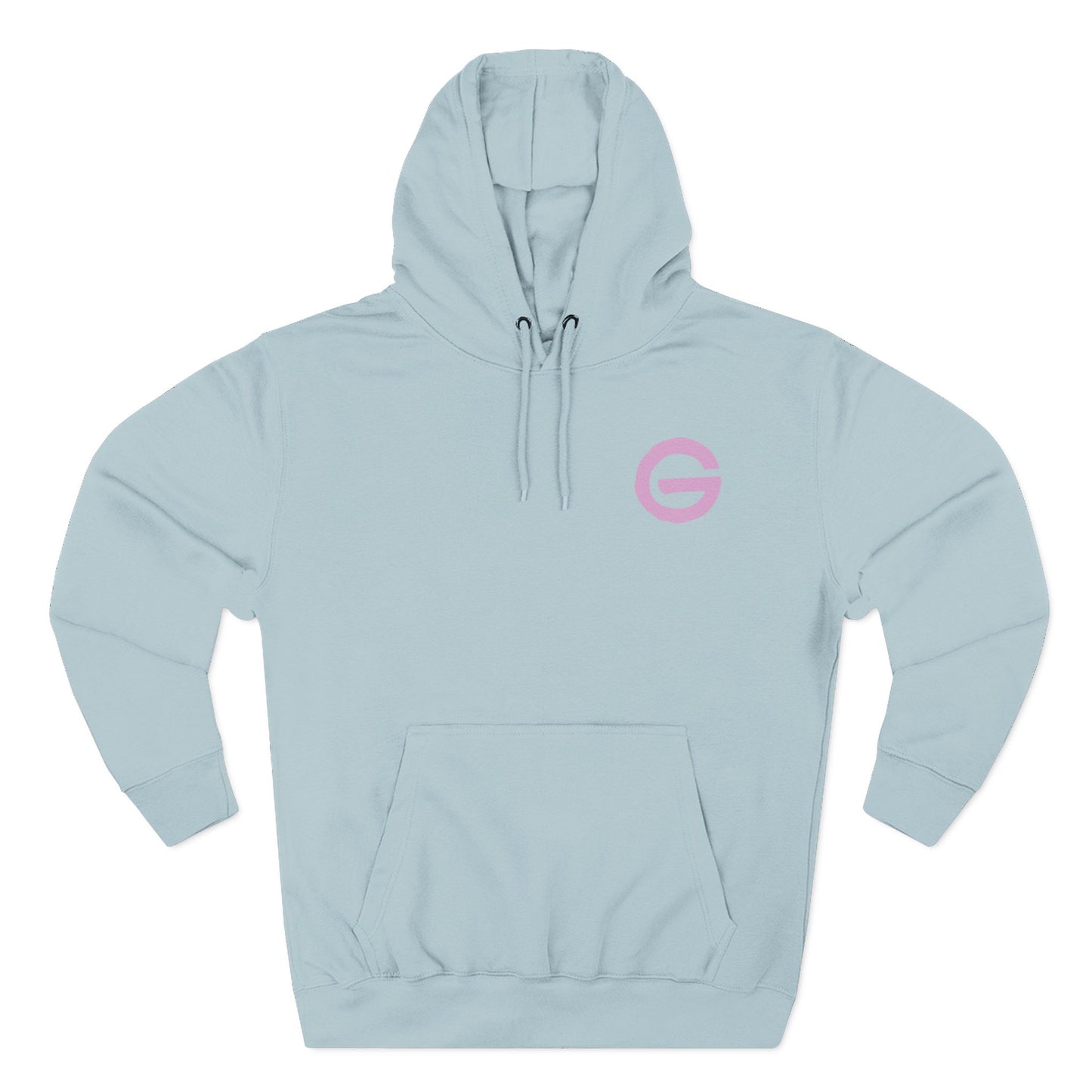 Minimalist Pink G Logo Hoodie