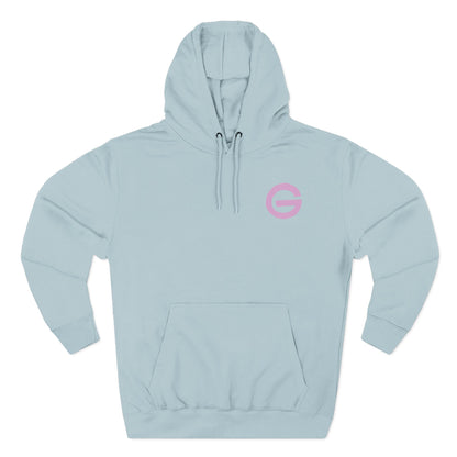 Minimalist Pink G Logo Hoodie