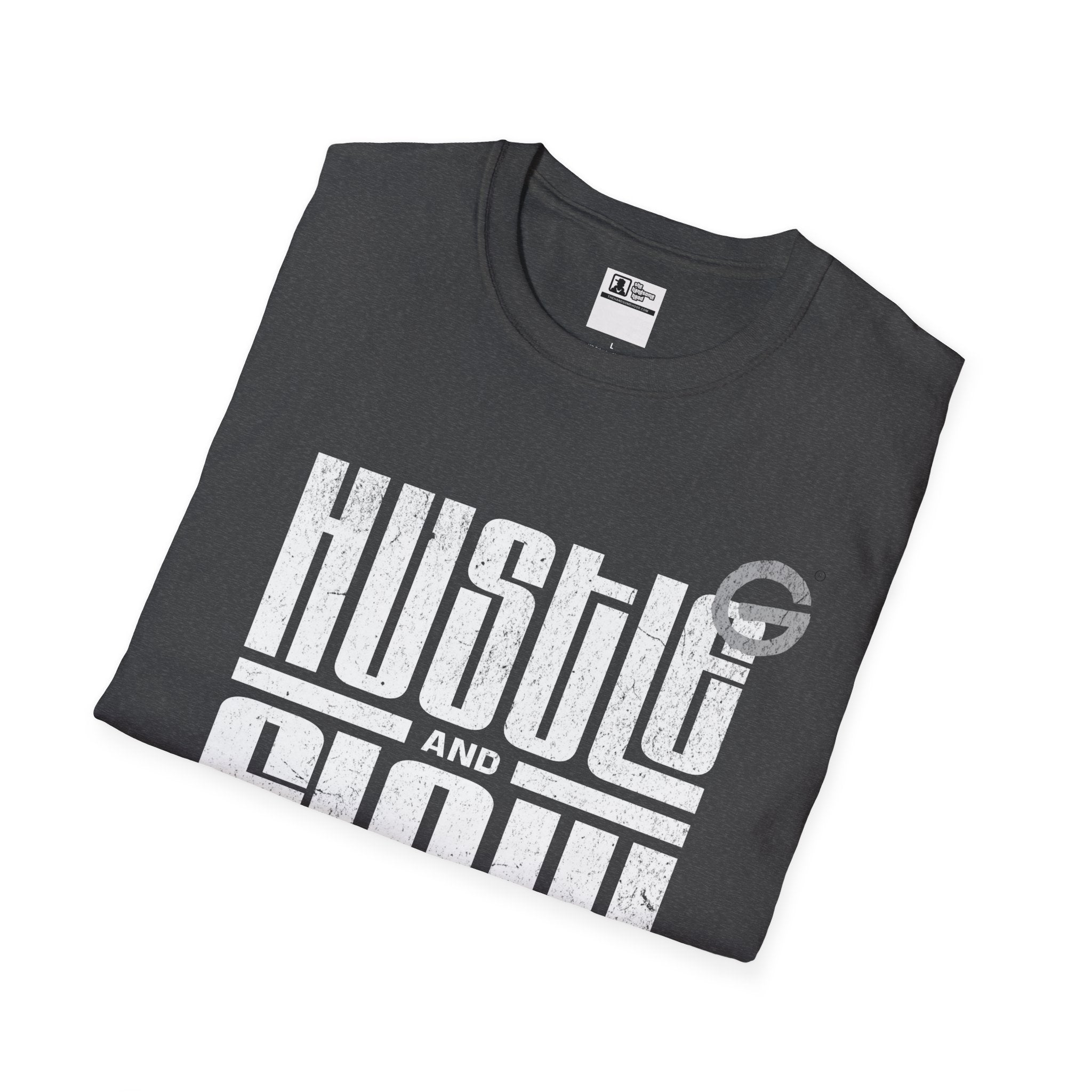 Hustle and Flow T-Shirt — Motivational Graphic Tee for Creatives & Entrepreneurs
