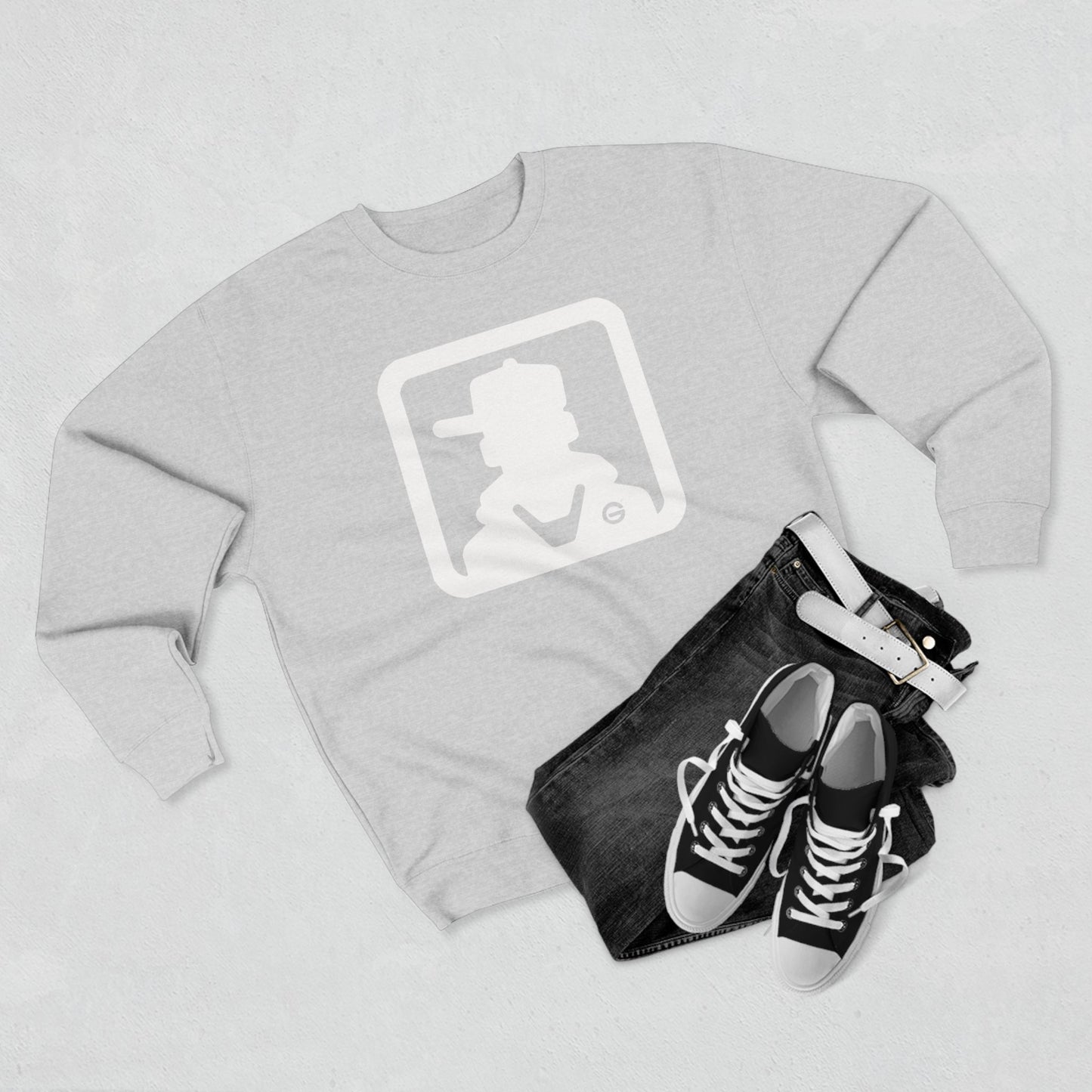 Sheriff Badge Western Crewneck Pullover